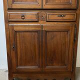 Cabinet in walnut of the nineteenth century