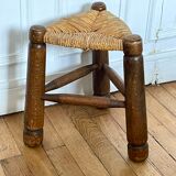 Brutalist tripod stool