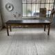 Table de ferme pin noire 250 cm