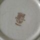 4 Longchamp plates with stylised floral decoration from the 1930s-50s.