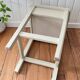 VINTAGE Beige Stool Chest