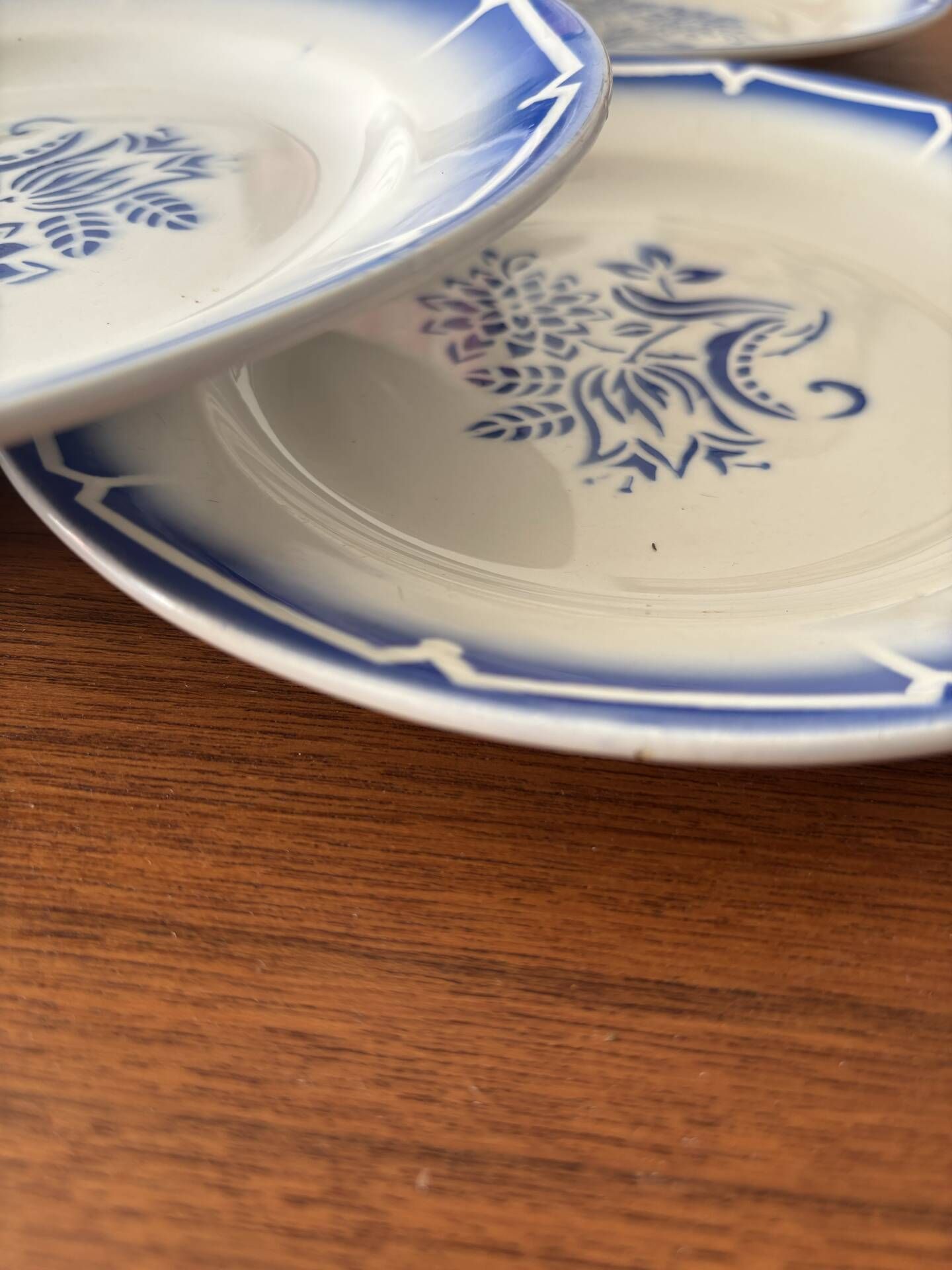 Set of dessert plates Digoin Sarreguemines canebiere • Tableware v