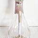 Crystal and silver wine decanter