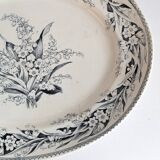 Large L.Lowe Terre de fer serving dish
