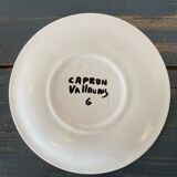 Petite assiette lion Roger Capron, Vallauris