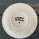 Small lion plate Roger Capron, Vallauris