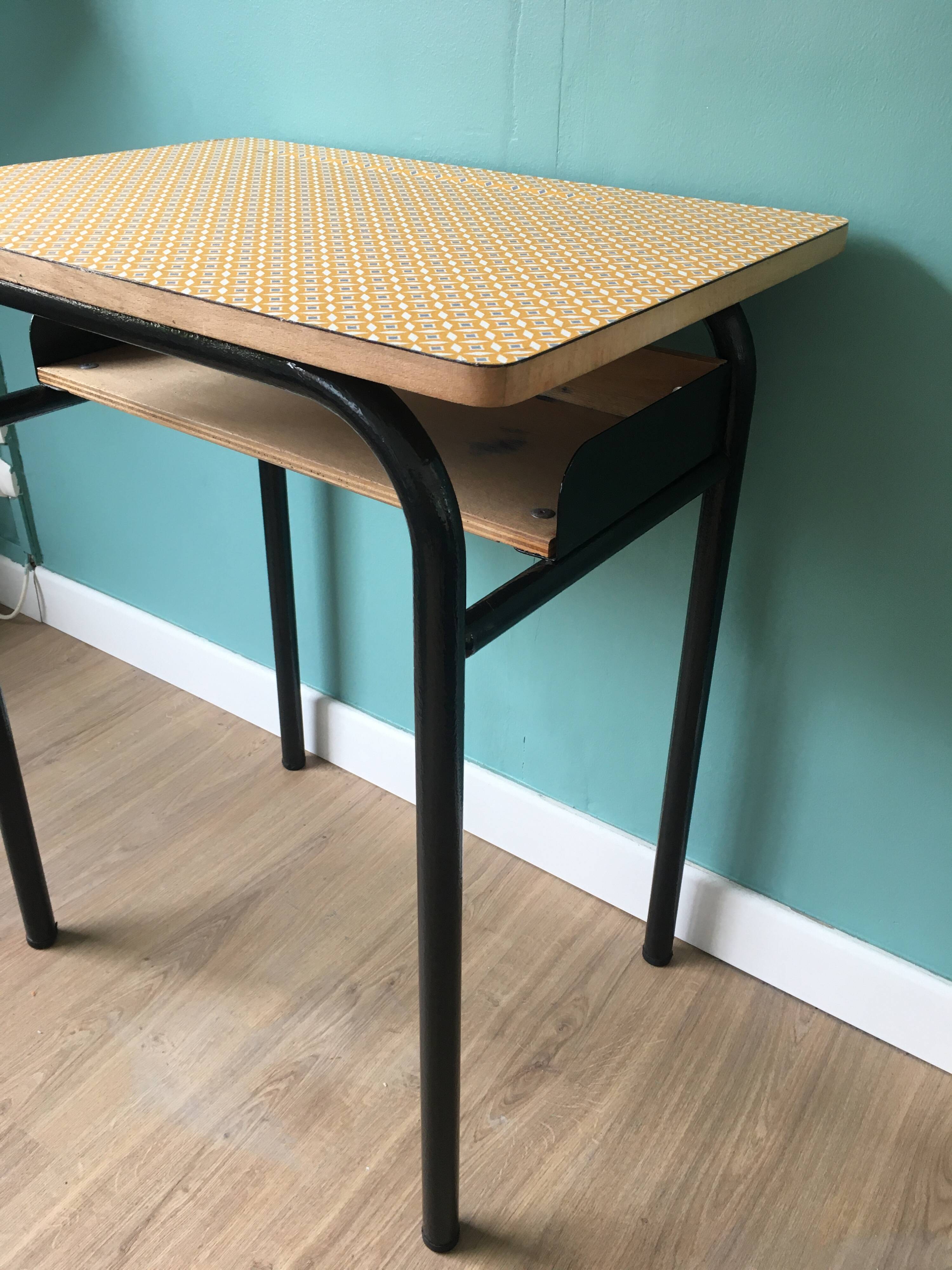 Vintage school desk