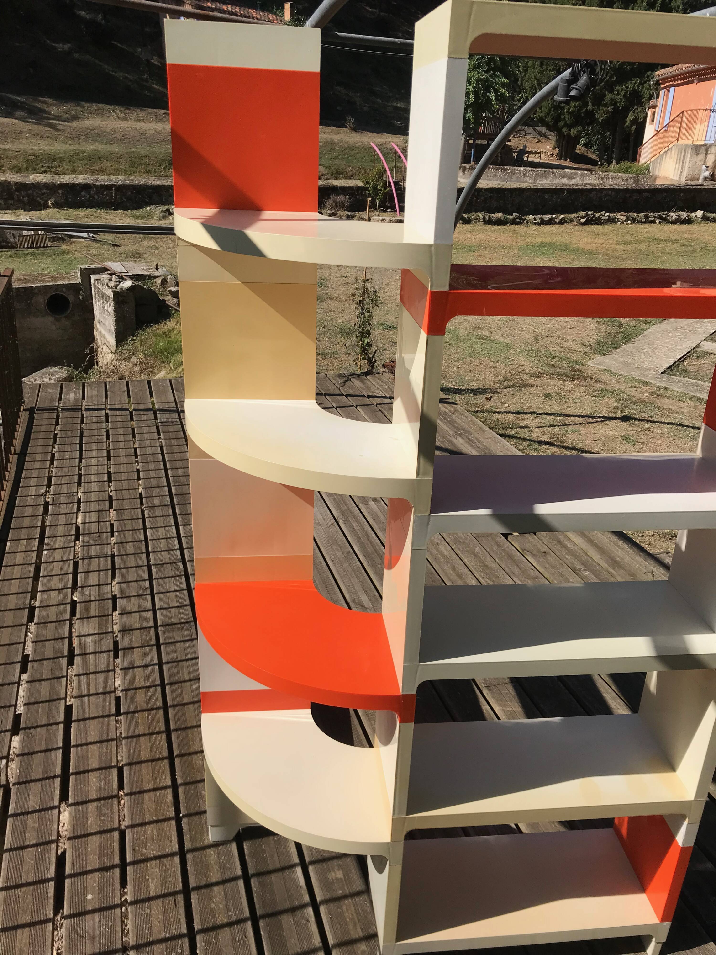 Etagere plastique prisunic 1970