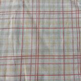 6 antique checkered napkins