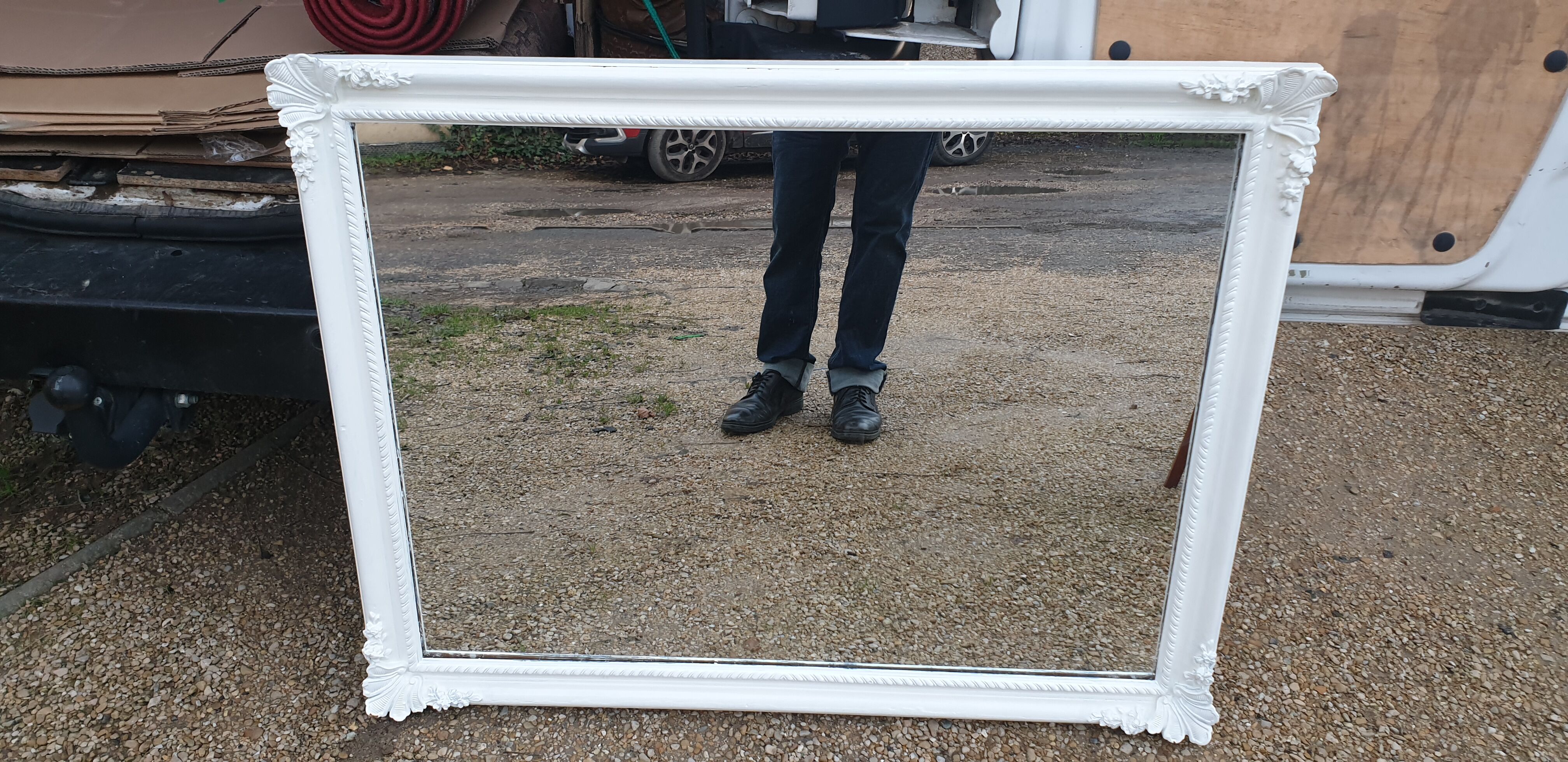 Louis XV mirror, 100x78 cm