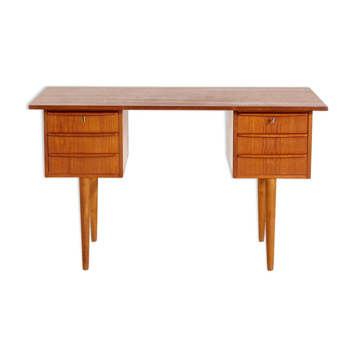 Teak writing desk