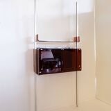 Floor/ceiling shelf or bar (Claustra) Michel Ducaroy for Roche Bobois, 1970s