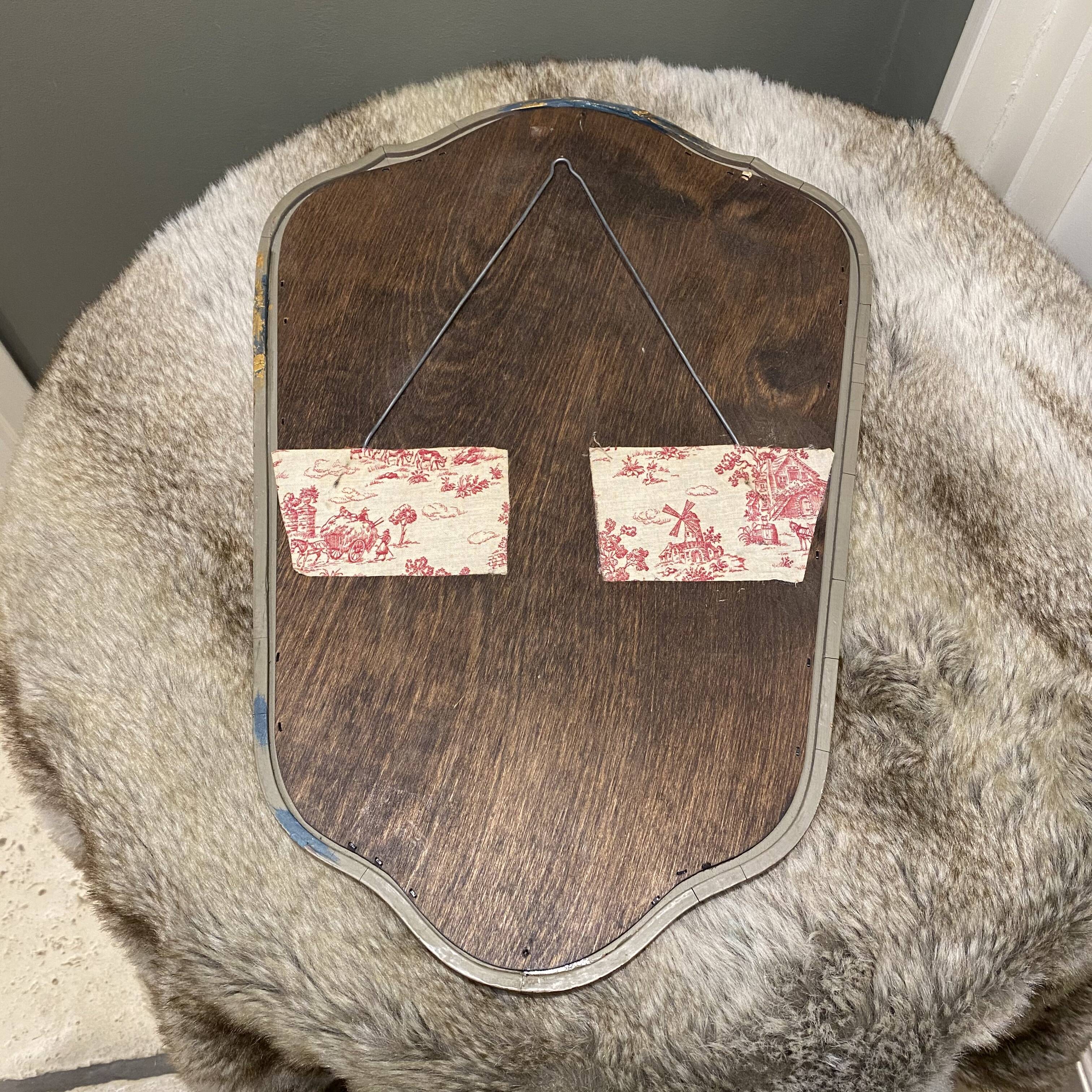 Golden mirror  - 52x32cm