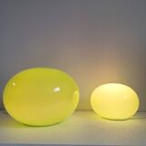 Set of large vintage table lamps by Ilu De Vetro