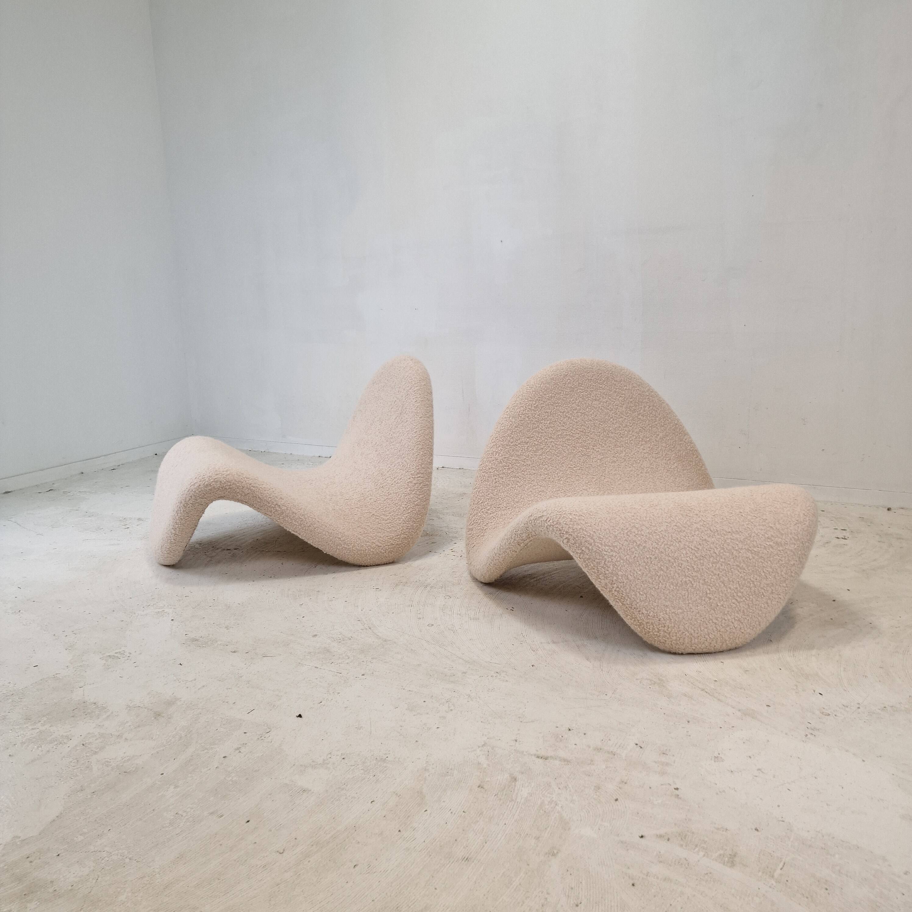 Set of 2 Tongue Chairs by Pierre Paulin for Artifort, 1960s