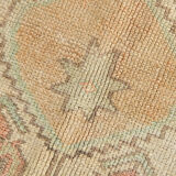 5x11 handmade wool oushak rug 344	x151cm