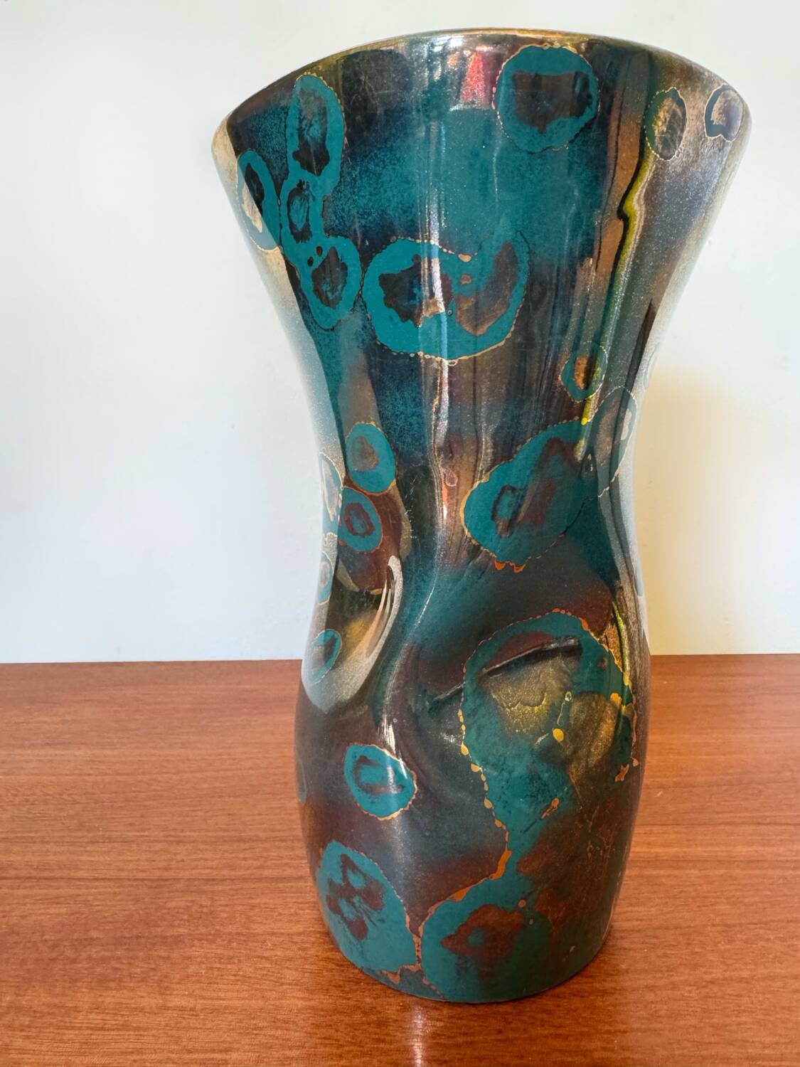 Arts Ceram Grand Feu Art Deco Vase