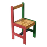 Vintage children's chair in the style of Pierre Sala.