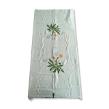 Nappe carrée 170 x 170  brodée main