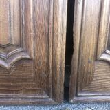 Antique oak doors