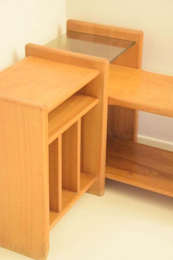 Corner bookcase 60s/70
