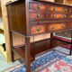 English mahogany sideboard with numerous drawers – sliding top