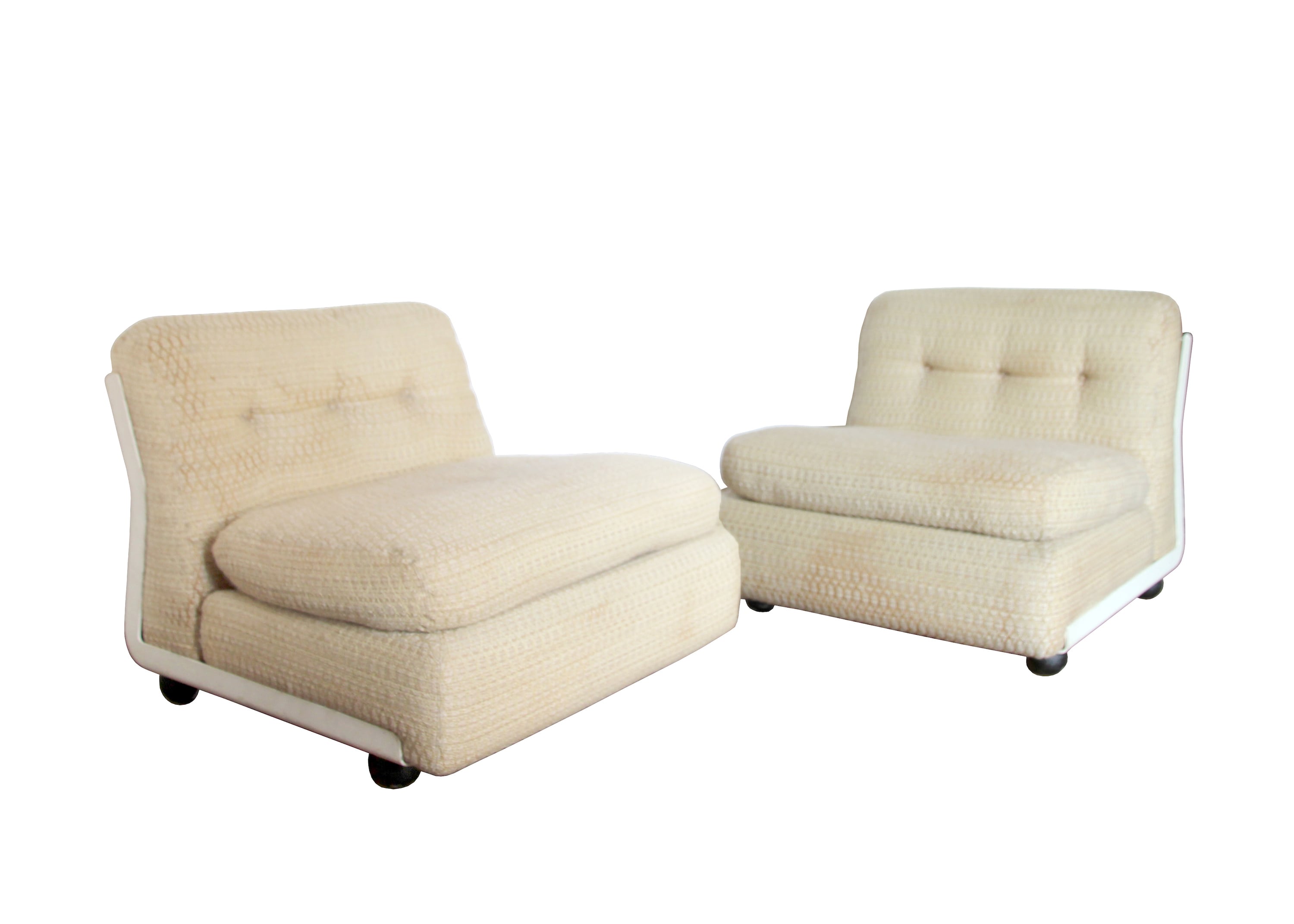 Pair of Amanta sofa heaters by Mario Bellini, 1968