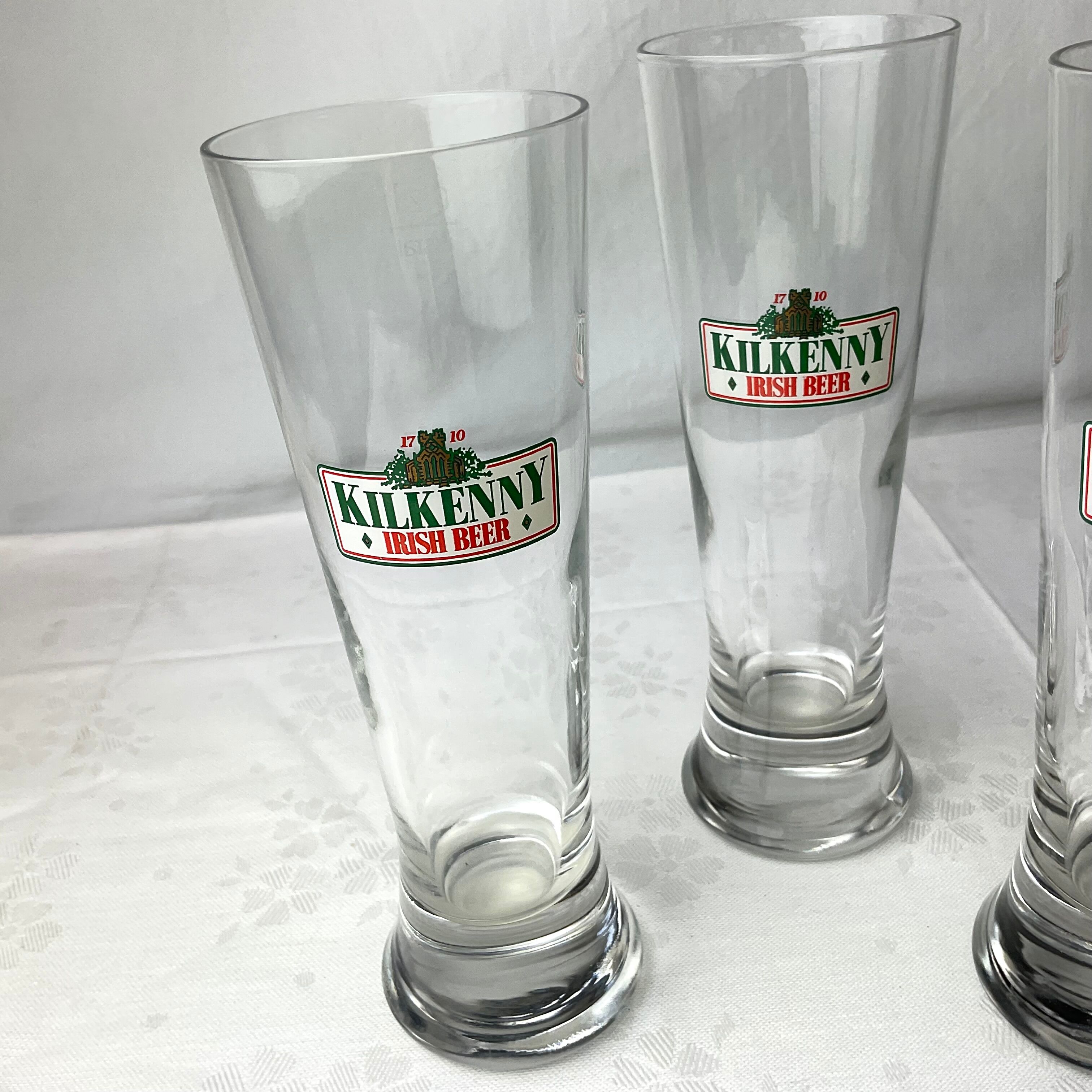 3 verres à bière Kilkenny Irish Beer