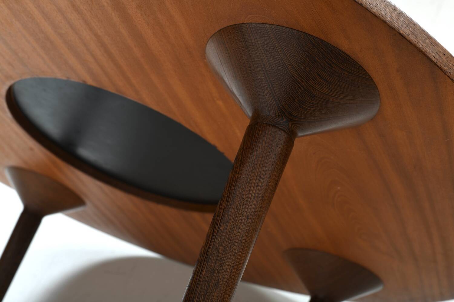 Rare Version ND-126 Wengé Coffee Table by Nanna Ditzel 1960