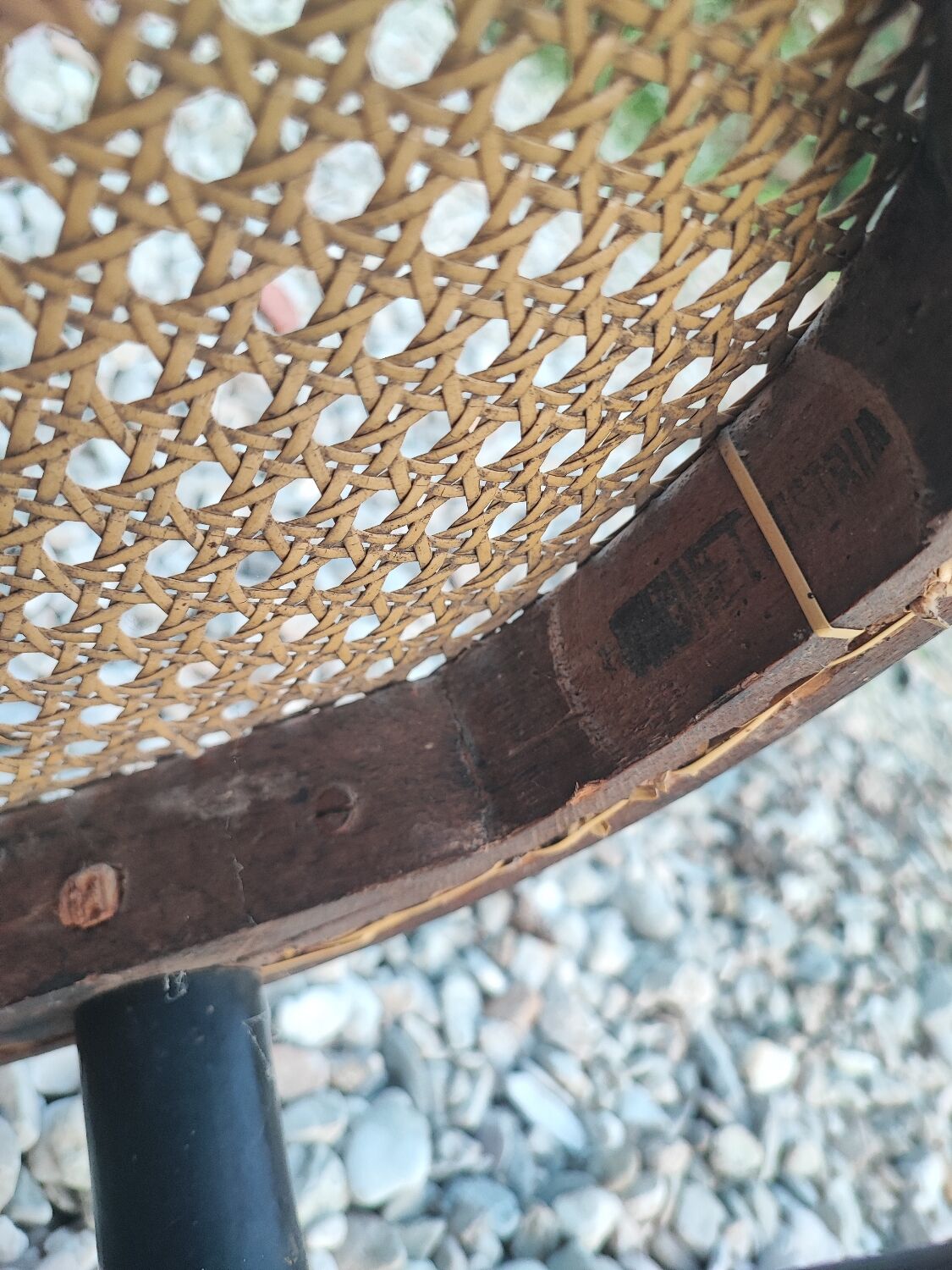 Duo de chaises cannées, Thonet Austria