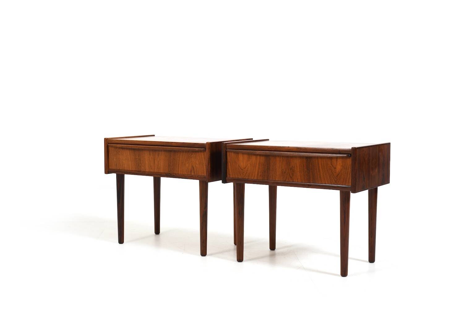Early Pair of Danish Bedside Tables 1960s