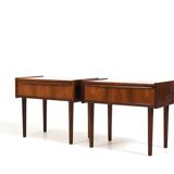 Early Pair of Danish Bedside Tables 1960s