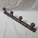 Porte-manteaux 4 patères art déco
