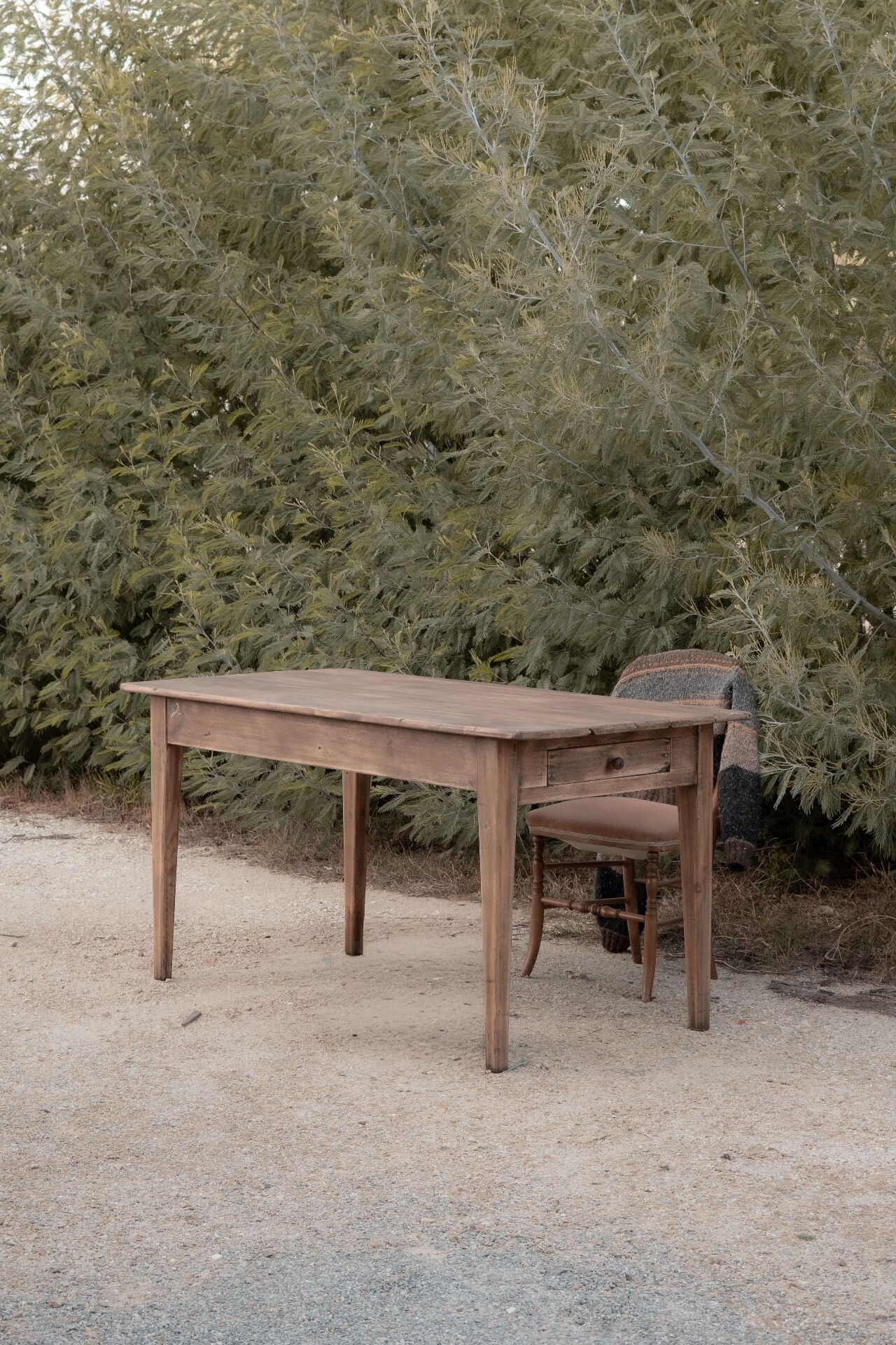 Renovated old farmhouse table