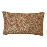 Orange terry cushion