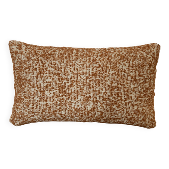 Orange terry cushion