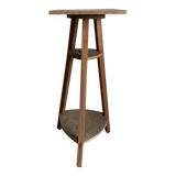 Sculptor's stool with rotating plywood top 1960