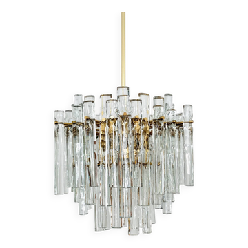 Crystal Glass Chandelier by Kinkeldey