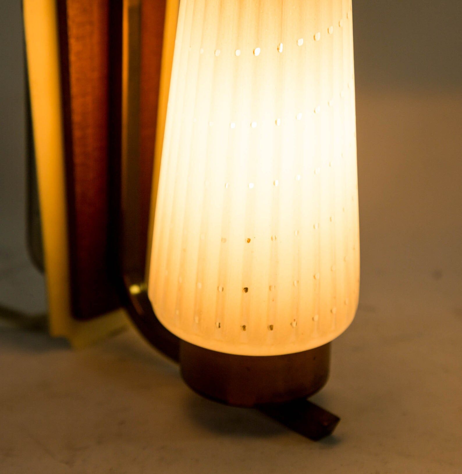 60s frosted glass lampshade wall lampshade