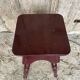 Vintage Bordeaux Turned Legs Wooden Stool #D546