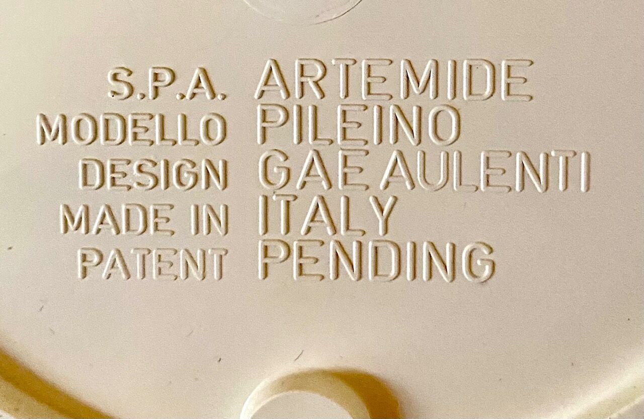 Pileino lamp by Gae Aulenti for Artemide, 1970