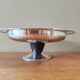 Art Deco silver-plated bowl by Bouillet and Bourdelle