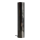 Monumental stainless-steel uplighters by Targetti, Italy, 1970s
