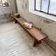 2.5m XL pine farm bench