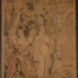 19th century tapestry. Story of Don Quixote.