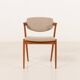 Kai Kristiansen teak chair #42, Denmark 1960s