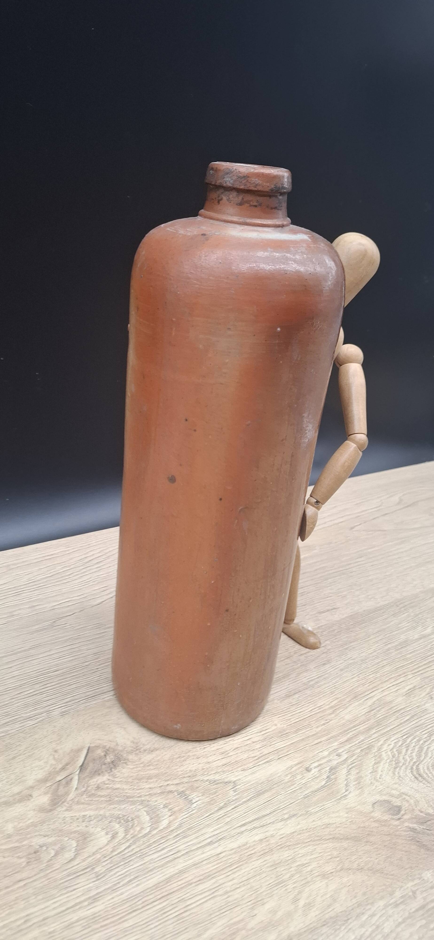 Grande bouteille en grès 2L