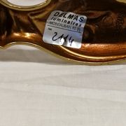 Pair of true bronze wall lamps