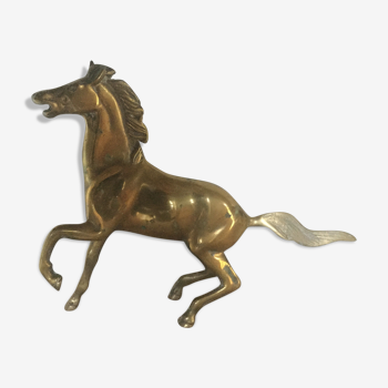 Brass horse