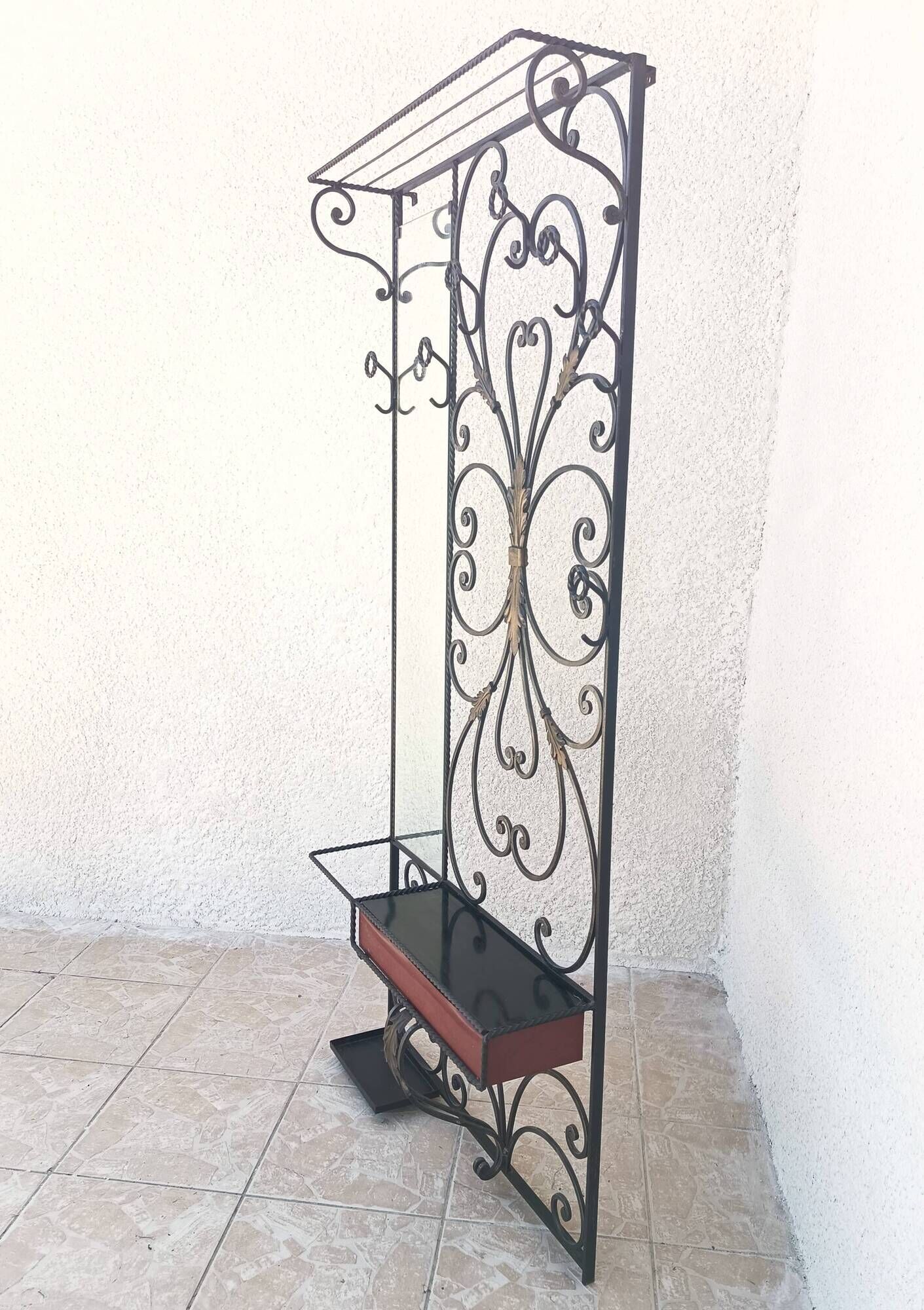 Wrought iron wardrobe 1960